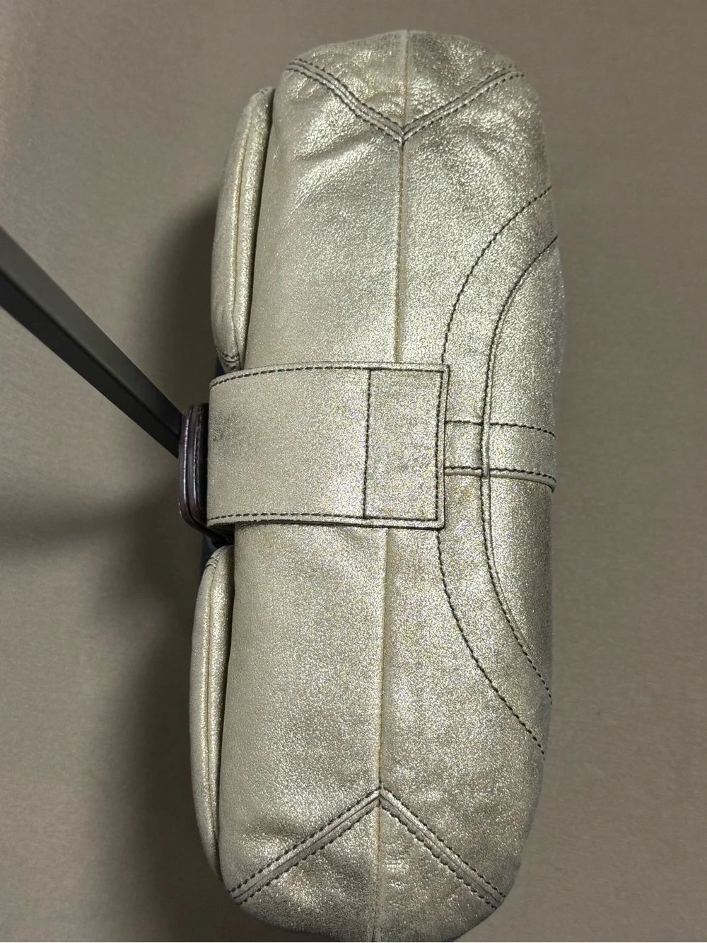 ✨ Rare Vintage Coach Soho Limited Edition Metallic Goat Suede Bag #3663 ✨ - Picture 8 of 8